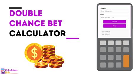 double chance bet calculator|Double chance bet .